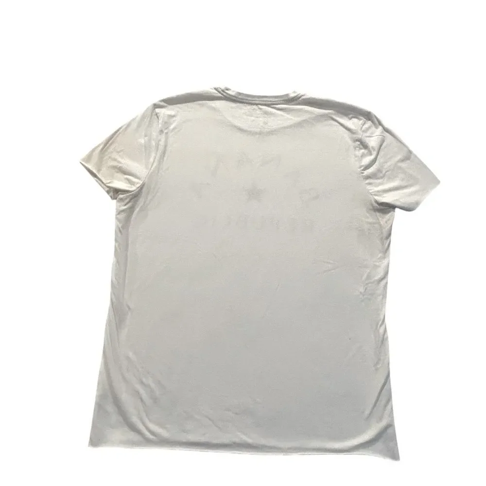 Banana Republic Logo Graphic Men’s White T-shirt XL